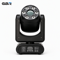 Projecteur LED Spot & Wash 2-en-1 à tête mobile, 7 couleurs, prisme à 5 facettes en option, DMX RDM, éclairage de scène pour discothèque et mariage, Magicdot