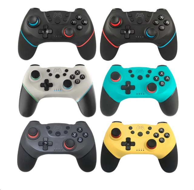 Factory Hot Selling SW001 Model Wireless BT Connection 6-axis Gyroscope Game Controller with Multiple Color Options