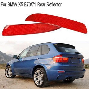 แผ่นสะท้อนแสงกันชนหลังแบบแบนโค้งมน 90 องศา สำหรับ BMW X5 X6 E70 07 13 LED 2835 - Product Image 2