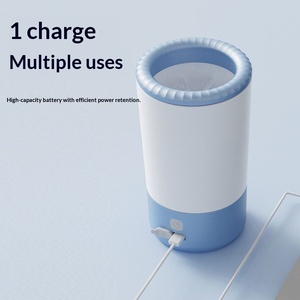 Alat Kecantikan Ramah Lingkungan untuk Mandi Kaki Hewan Peliharaan, Sikat Silikon Perawatan Anjing, Pembersih Cakar, Perlengkapan Hewan Peliharaan untuk Teman Berbulu, Produk Hewan Peliharaan Lintas Negara - Product Image 2