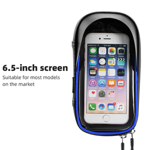 适用于iPhone 12Pro三星6.5英寸自行车和摩托车用触摸屏包的防水TPU自行车手机支架 - Product Image 5