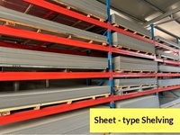 Étagères de stockage industrielles robustes en acier laminé à froid de qualité export, type poutre, construction épaisse, pour entrepôt
