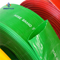 Tuyau plat flexible en PVC haute pression, léger et durable, diamètre 3/4''-12'', longueur 50m/100m