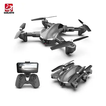 SJY-A19 2.4G 6軸Gyro Rc Quadcopter With Optical Flow Follow私4K Camera And Fying Time 17分