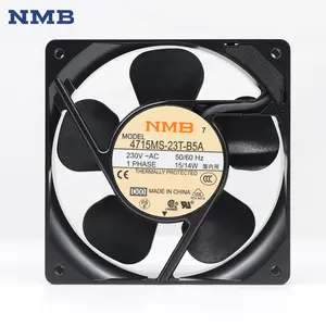 NMB 4715MS-23T-B5A 120X120X38mm 230V AC 12CM 14W 2900RPM rulman UPS güç kaynağı kabine eksenel soğutma fan