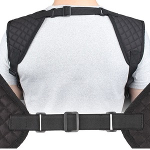 Universal Shoulder Holster Nylon Double Magazine Concealed Tactical Outdoor Sports Breathable Black - Product Image 2