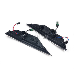 Honda Civic 10th Gen LED <b>Daytime</b> <b>Running</b> <b>Light</b> Turn Signal Lamp Set Transparent Smoked Black ABS Material - Product Image 3