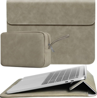 Tas Laptop Warna Solid 13.3-14 Inci dengan Penyangga yang Dapat Disesuaikan untuk MacBook Pro 14 M5/M4/M3/M2/M1 Pro/Max A3426/A3427