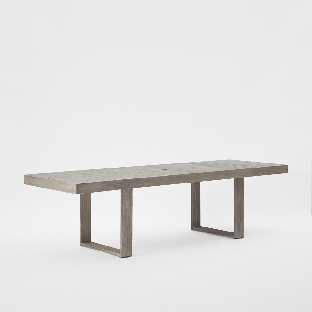 Custom garden set handcrafted new design rectangle teak solid wooden outdoor dining table
