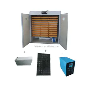 solar electric Combined 12 hour solar panel 5280 chicken eggs medium sized incubator HJ-SI9