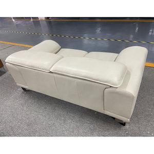 اشترِ أريكة من الصين، أريكة مكتبية من الجلد الأصلي، طقم أثاث بثلاثة مقاعد، كنبة بنية داكنة لغرفة المعيشة، أريكة كلاسيكية بأسلوب نورديك - Product Image 5