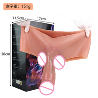 SXXY énorme sangle réaliste sur gode creux pour hommes pantalon à manches de pénis portable pour hommes femmes Gay lesbienne adulte Silicone Sex Toys