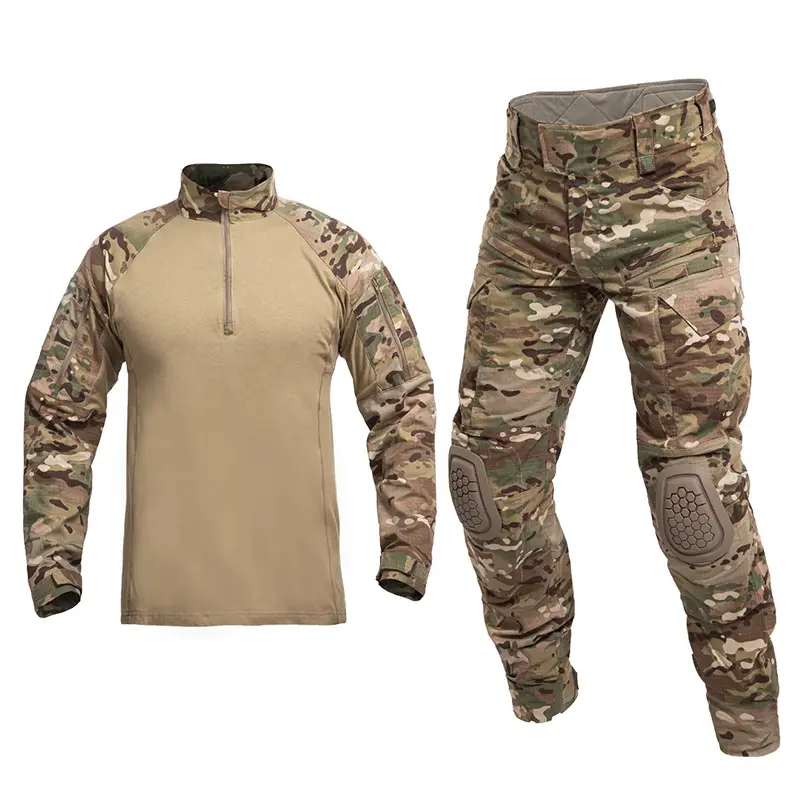 Ücretsiz örnek G4 G3 kamuflaj üniforma takım dağcılık açık havada unting üniforma Set avcılık giysisi kamuflaj üniforma Camoufl