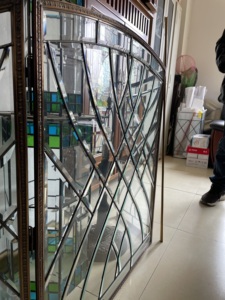 Bán buôn tùy chỉnh thủ công bán tròn và kính màu cho tường cửa và cửa sổ kính hai mặt - Product Image 6