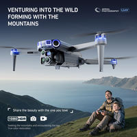 Drone GPS P52 avec caméra HD 1080P, évitement d'obstacles, pliable, mini quadricoptère RC d'extérieur avec mode de suivi intelligent pour la randonnée