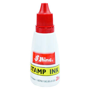 <span class=keywords><strong>Encre</strong></span> colorée populaire <span class=keywords><strong>de</strong></span> haute qualité claire 28 ml d'<span class=keywords><strong>encre</strong></span> à séchage rapide pour les tampons en caoutchouc auto-encreurs - Product Image 1