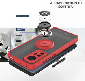 Funda de teléfono translúcida para PC mate con sensación de piel para <span class=keywords><strong>Xiaomi</strong></span> 12/12X <span class=keywords><strong>Xiaomi</strong></span> T 12/<span class=keywords><strong>12T</strong></span> <span class=keywords><strong>Pro</strong></span>, fundas de teléfono móvil con carga inalámbrica a prueba de golpes - Product Image 2