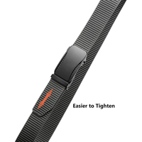 Ceinture tactique légère en nylon résistant à l'usure pour homme, ceinture extensible pour randonnée, chasse, golf, extérieur