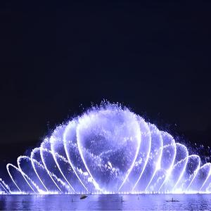 Dongda Outdoor Music-Enabled Silver Floating Aerator <strong>Pump</strong> Pool Water Park Fountains Customizable Project Solution Capability - Product Image 1