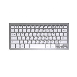 Custom Made <span class=keywords><strong>Qwerty</strong></span> 78 Tasti Della <span class=keywords><strong>Tastiera</strong></span> Portatile Senza Fili Sottile di Tastiere - Product Image 4