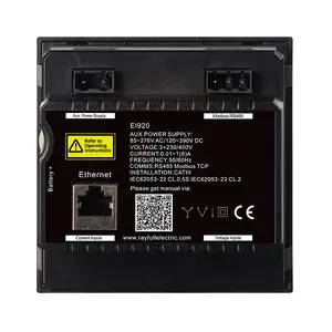 Rayfull EI920 3 Phase Meter Digital Power Analyzer Ethernet Port And RS485 Modbus Communication
