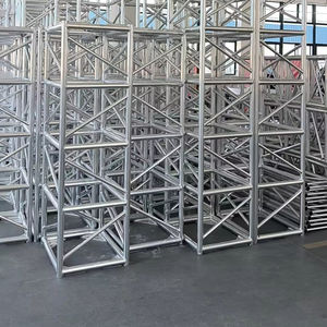 Sistema de armazón de techo de aleación de aluminio, armazón de techo de aluminio con pernos de escenario, armazón de iluminación para conciertos, escenario móvil para conciertos - Product Image 1