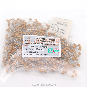 Condensador cerámico multicapa 47PF 50V <span class=keywords><strong>470</strong></span> NPO 5% 2,54mm pitch CT4 0805 MLCC DIP 1000 unids/bolsa - Product Image 6