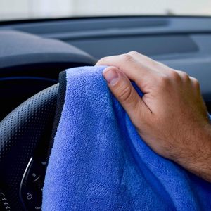 Chiffon en microfibre de corail 400-800 g/m² tricoté pour l'entretien automobile, serviette absorbante à séchage rapide pour le nettoyage de la voiture - Product Image 5