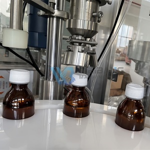 Máquina Automática Personalizada para Llenado de Líquidos en Botellas Pequeñas, Línea de Llenado de Jarabes, Máquina para Tapar y Llenar Líquidos Orales, Precio - Product Image 4