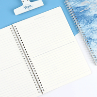 Cuaderno Espiral con Patrón de Dibujos Animados, Páginas Interiores Coloridas, Encuadernación Resistente, Regalo para Niños, Material Escolar y de Oficina