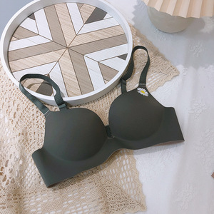 Soutien-gorge imprimé brillant pour filles, design sans couture, sexy et confortable, respirant et agréable à porter - Product Image 4