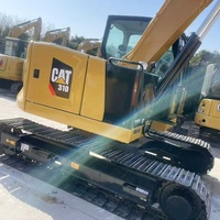 Excavadora Mini CAT310 de Segunda Mano con Pocas Horas de Trabajo, Máquina Original de 10 Toneladas, Equipo de Excavación Pequeño Caterpillar 310 311CR
