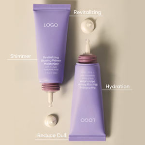 ओम स्किनकेयर दैनिक धुंधला आधार प्री-मेकअप मॉइस्चराइज़र हाइलूरोनिक एसिड कार्बनिक शिमर चेहरे के प्राइमर सीसी क्रीम - Product Image 2