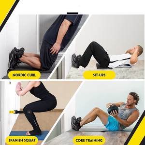 Sangle pour ischio-jambiers nordique Sangle pour ischio-jambiers Sangle nordique pour ischio-jambiers Sit-up Spanish Squats - Product Image 5