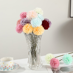 Fleurs artificielles de chrysanthème en soie multicolores pour la décoration de la maison, bouquet de mariage, branche unique Va104 1 - Product Image 3