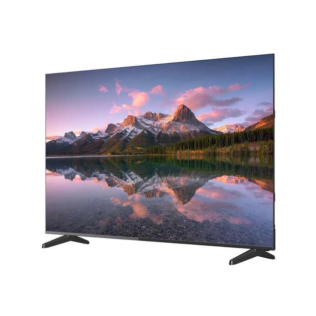 55" 4K Full LED Android Smart TV with WiFi Built-in Speaker & Game Mode for Hotel Use CE/FCC Certified Black Cabinet