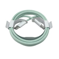 Câble de chargeur tressé durable haute vitesse compatible avec plusieurs appareils (téléphone portable, iPhone 15, Samsung, tablette, écouteurs) – 1M, 2M, 3FT, 6FT