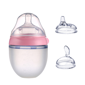 Produits pour bébés sans BPA, <span class=keywords><strong>biberon</strong></span> pour nourrissons de 150 ml et 250 ml, <span class=keywords><strong>anti</strong></span>-coliques, 3 en <span class=keywords><strong>1</strong></span>, col large, <span class=keywords><strong>biberon</strong></span> en silicone pour bébés - Product Image 5
