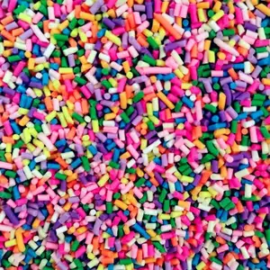 Polymer clay sugar granules simulation food Play chocolate shredded candy crumbled slime diy handmade materials