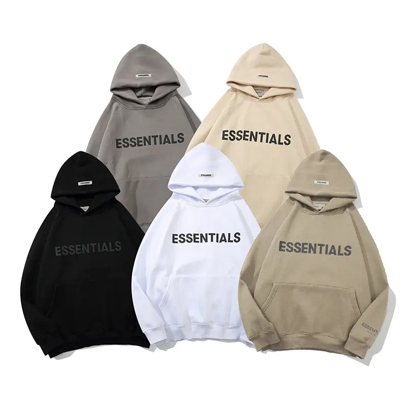 Fashion Clothing Custom Oversize Essentials Unisex Heavyweight Men's Hoodies & Sweatshirts