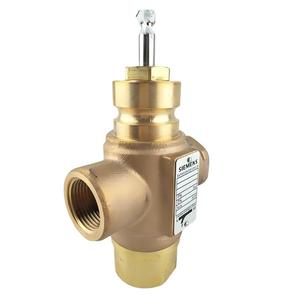 Válvula de Control de Temperatura VVI41.32, PN16, Cuerpo de Bronce, Rosca Interna con Actuador SAX61.03 0-10V/4-20mA - Product Image 3