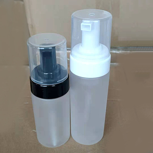 Hengjian-bomba de espuma de plástico mate esmerilado, botella con cepillo Facial para desmaquillante, envase limpiador, 100ml, 120m, 150ml - Product Image 3