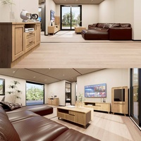 Villa préfabriquée de haute qualité, maison conteneur extensible, 2, 3 ou 4 chambres, bureau ou atelier de 40 pieds