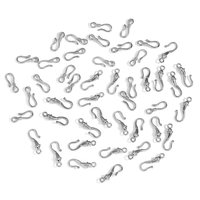 En gros, fermoir de connexion en acier inoxydable, forme col de cygne, éléphant, gourde, en S, pour bijoux DIY, colliers et bracelets