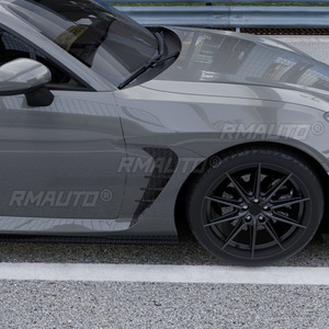 Para Toyota Subaru GR86 BRZ 2022+ Kit de carrocería Embellecedor de salida de aire lateral Rejilla de ventilación Embellecedor de entrada de aire Accesorios para coche - Product Image 5