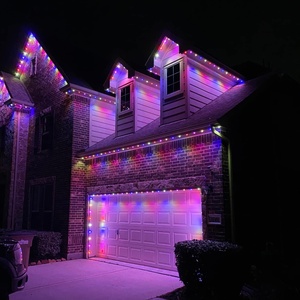 Aoying DC12V/24V 30MM IP68 Éclairage LED Pixel Permanent Étanche Effet Pierre Précieuse pour Noël et Fêtes, Éclairage Ponctuel Extérieur pour Maison - Product Image 5