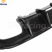 Lèvre de diffuseur de pare-chocs arrière en fibre de carbone style OETTINGER pour VW GOLF 7 GTI MK7 2014-2018