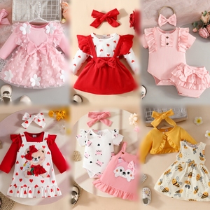 Groothandel goedkope, hoogwaardige kinderkleding, schattige gemixte kleding, willekeurige levering - Product Image 3