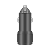 Vente directe d'usine, mini chargeur de voiture multi-ports en alliage d'aluminium 30W PD USB-C à charge rapide pour téléphones mobiles