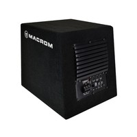 Subwoofer de voiture SW200A avec bobine simple/double, cône en papier DC et contour en mousse pour systèmes audio et haut-parleurs automobiles